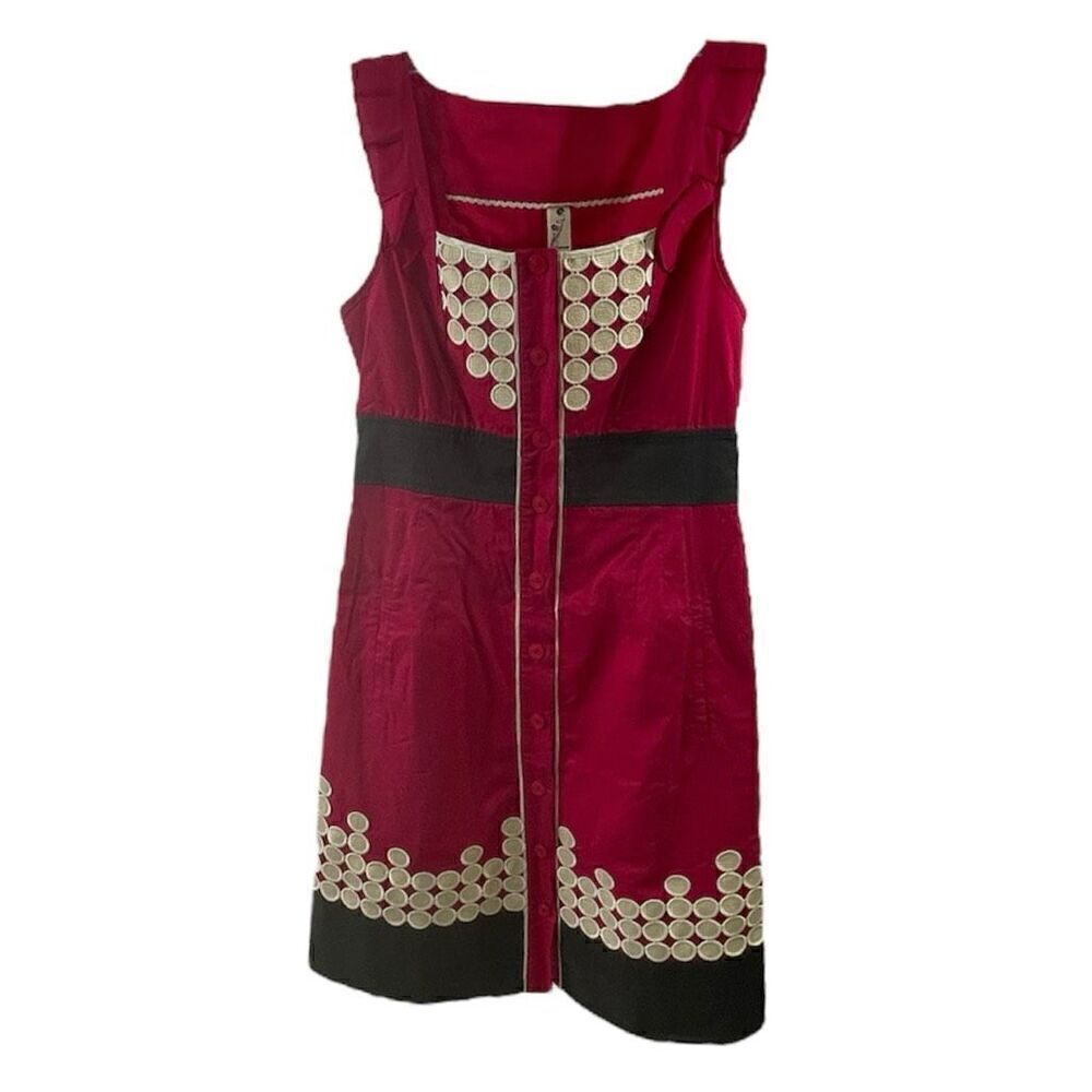 Floreat Anthropologie NWT Sleeveless Fuschia Dress Size 2